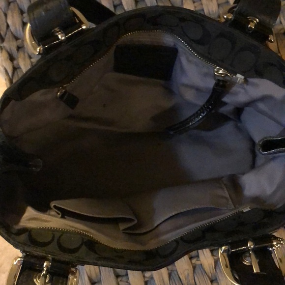 Black Coach Purse - Picture 7 of 8